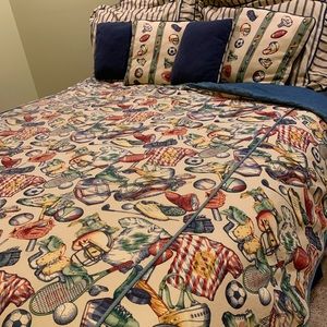 Custom Sports Bedding